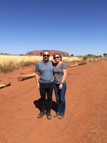 Uluru with Conny and Marco