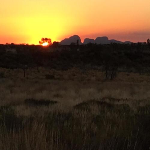 Sunset the Olgas